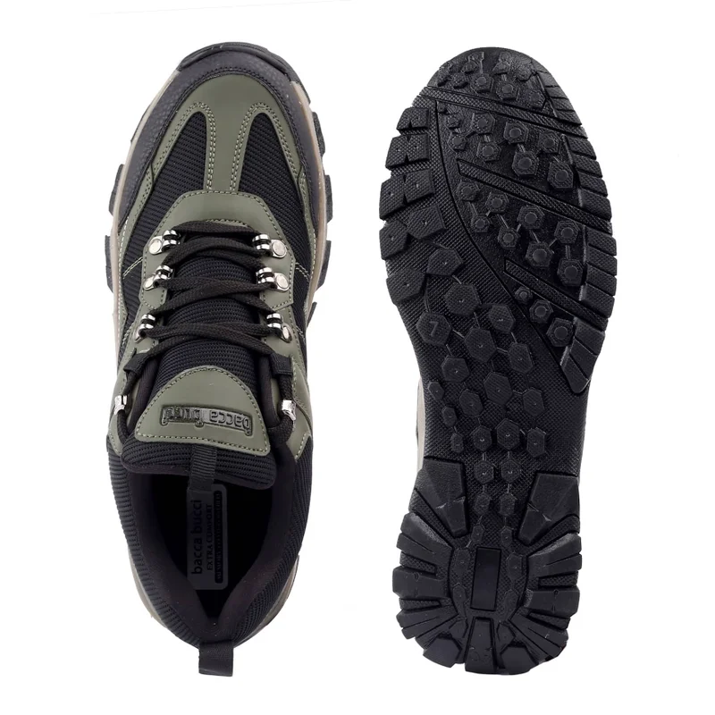 Bacca Bucci Olive Osprey Waterproof Trail and Hiking Shoes for Men | Best Price UAE